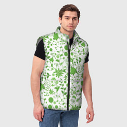 Мужской жилет Зелёное поле, цвет: 3D-светло-серый — фото 2