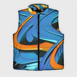 Мужской жилет Abstraction Fashion 2037, цвет: 3D-черный