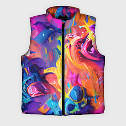 Мужской жилет Madness colors, цвет: 3D-красный