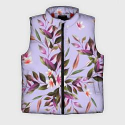 Мужской жилет Цветы Вересковый Сад, цвет: 3D-красный