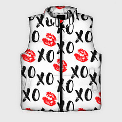Мужской жилет ПОЦЕЛУЙЧИКИ ХОХО, цвет: 3D-светло-серый