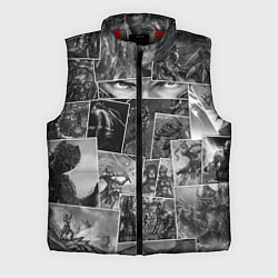 Мужской жилет Тёмные души комикс, цвет: 3D-красный