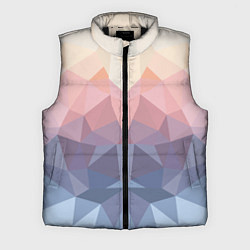 Мужской жилет Полигональная свежесть 2022, цвет: 3D-черный
