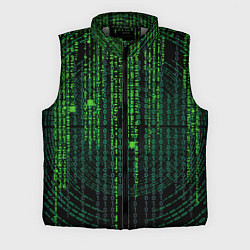 Мужской жилет Бинарная матрица