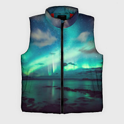 Мужской жилет Aurora borealis, цвет: 3D-красный