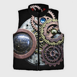 Мужской жилет Mechanism of gears in Steampunk style, цвет: 3D-красный