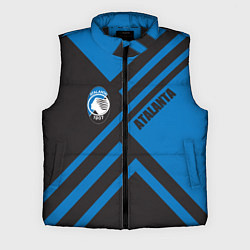 Мужской жилет Фанат клуба Аталанта, цвет: 3D-черный