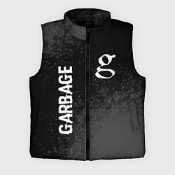 Мужской жилет Garbage Glitch на темном фоне, цвет: 3D-черный