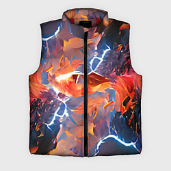 Мужской жилет Fire thunder, цвет: 3D-красный