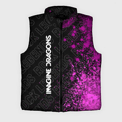 Мужской жилет Imagine Dragons Rock Legends, цвет: 3D-черный