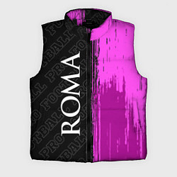 Мужской жилет Roma pro football: по-вертикали, цвет: 3D-черный