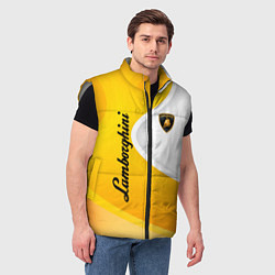 Мужской жилет Lamborghini : sport, цвет: 3D-светло-серый — фото 2