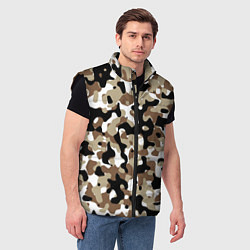 Мужской жилет Камуфляж Open Terrain, цвет: 3D-черный — фото 2
