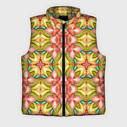 Мужской жилет Объемный калейдоскоп с узорами, цвет: 3D-светло-серый