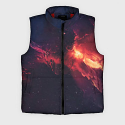 Мужской жилет Космическое пламя