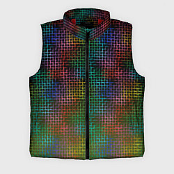 Мужской жилет Неоновый сетчатый узор