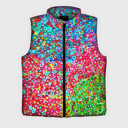 Мужской жилет Цветная пуантель, цвет: 3D-светло-серый
