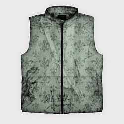 Мужской жилет Старая затёртая мешковина с принтом, цвет: 3D-черный