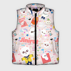 Мужской жилет Skzoo Jinniret pattern cartoon avatar, цвет: 3D-черный