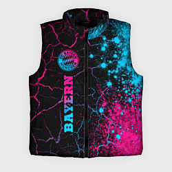 Мужской жилет Bayern - neon gradient: по-вертикали, цвет: 3D-черный