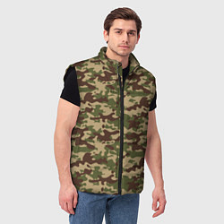Мужской жилет Камуфляж ВСР-98 Флора, цвет: 3D-черный — фото 2