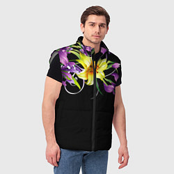 Мужской жилет Лилии, цвет: 3D-светло-серый — фото 2