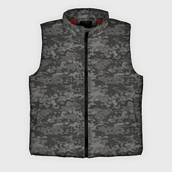 Мужской жилет Камуфляж AOR-2 серый пиксель, цвет: 3D-красный