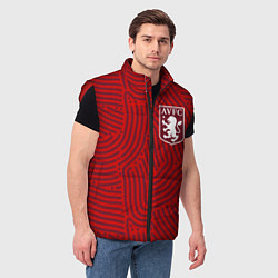 Мужской жилет Aston Villa отпечатки, цвет: 3D-красный — фото 2