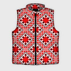 Мужской жилет Белорусская вышивка - орнамент