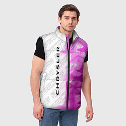 Мужской жилет Chrysler pro racing: по-вертикали, цвет: 3D-черный — фото 2