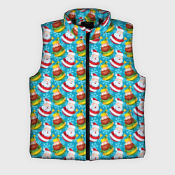 Мужской жилет Санта новогодний