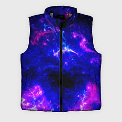 Мужской жилет Неоновый космос со звездами