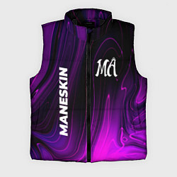 Мужской жилет Maneskin violet plasma, цвет: 3D-черный