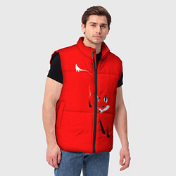 Мужской жилет Красная лиса, цвет: 3D-черный — фото 2