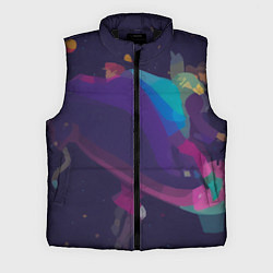 Мужской жилет Инопланетный космо-ковбой, цвет: 3D-черный