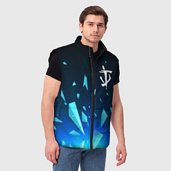 Мужской жилет Doom взрыв частиц, цвет: 3D-черный — фото 2