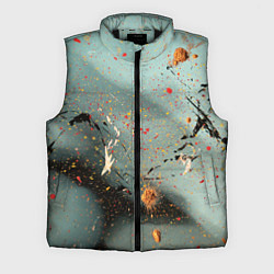 Мужской жилет Светлый туман и разные краски, цвет: 3D-черный