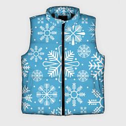 Мужской жилет Snow in blue