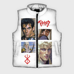 Мужской жилет Оуэн Уилсон и Бен Стиллер в аниме Берсерк, цвет: 3D-светло-серый