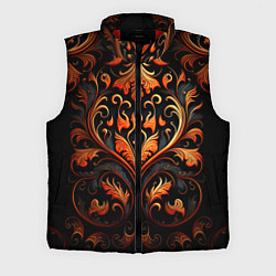 Мужской жилет Огненные узоры