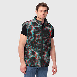 Мужской жилет Сеть нейронов, цвет: 3D-светло-серый — фото 2