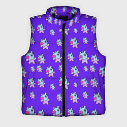 Мужской жилет BT21 Mang pattern BTS, цвет: 3D-черный