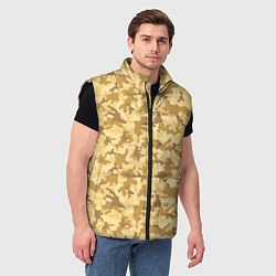 Мужской жилет Пустынный камуфляж, цвет: 3D-черный — фото 2