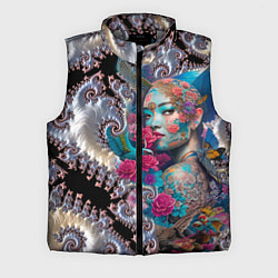 Мужской жилет Japanese beauty - irezumi