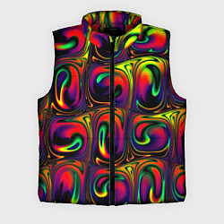 Мужской жилет Digital abstraction paint, цвет: 3D-красный