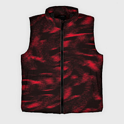 Мужской жилет Абстракт красного, цвет: 3D-черный