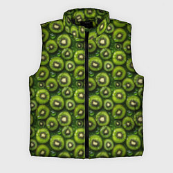 Мужской жилет Сочная текстура из мелкого киви, цвет: 3D-черный