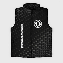 Мужской жилет Dongfeng карбоновый фон, цвет: 3D-черный