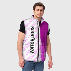 Мужской жилет Watch Dogs pro gaming: по-вертикали, цвет: 3D-черный — фото 2