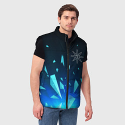 Мужской жилет Dark Souls взрыв частиц, цвет: 3D-черный — фото 2